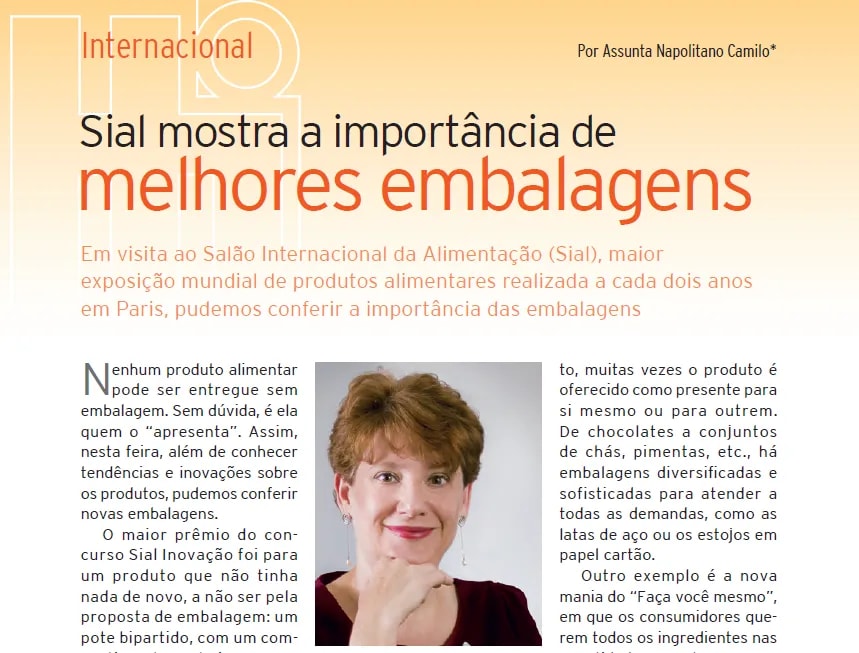 Capa: Sial mostra a importância de melhores embalagens