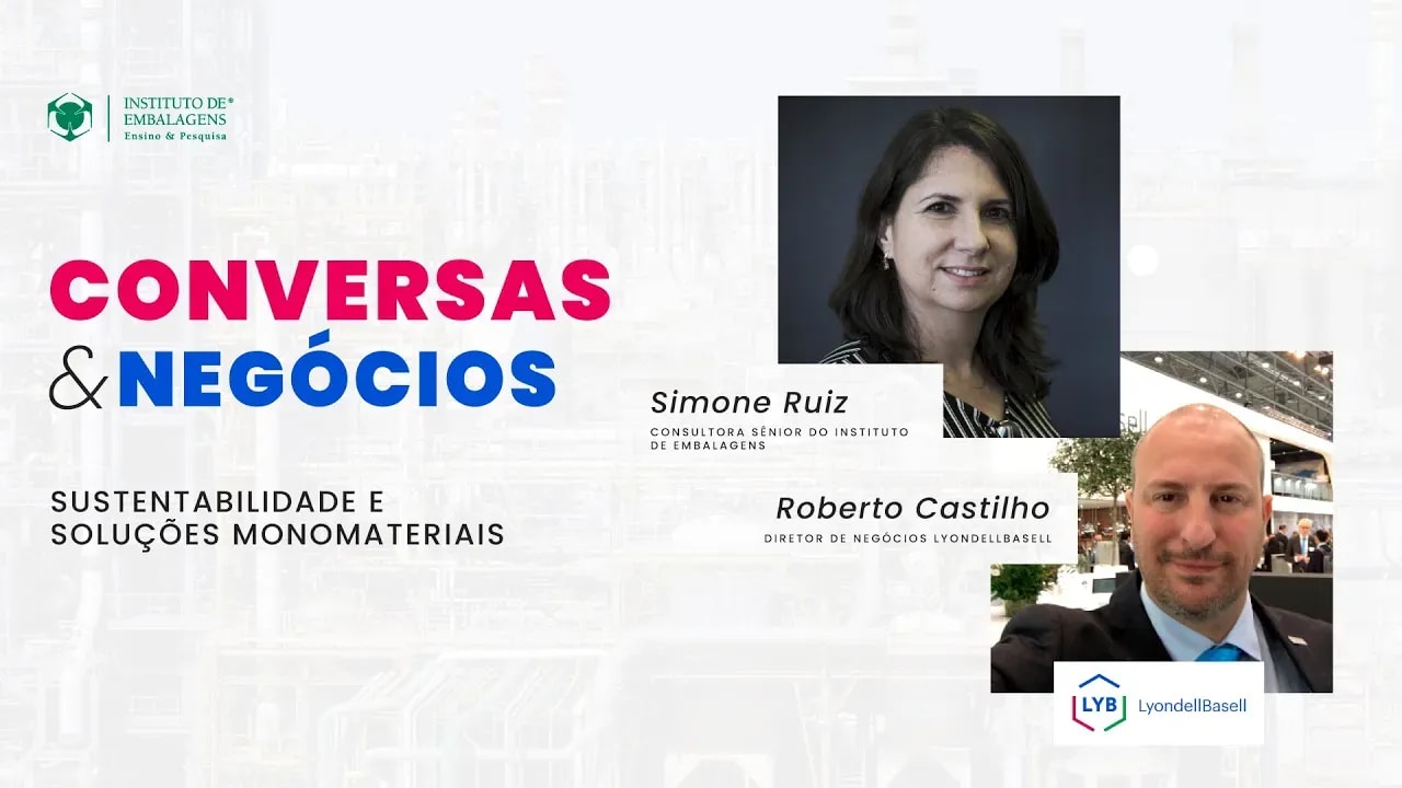 Capa do vídeo: Conversas e Negócios | Sustentabilidade e Soluções Monomateriais