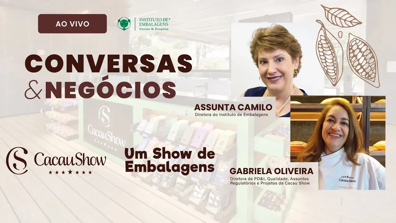 Capa do vídeo: Live – Cacau Show – Um Show de Embalagens