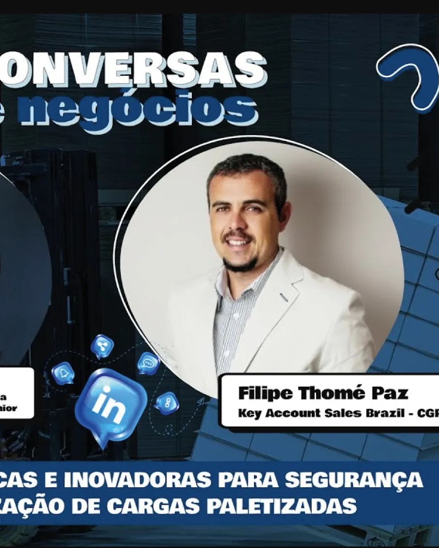 Capa do vídeo: Conversas e Negócios | Soluções técnicas e inovadoras para estabilização de carga