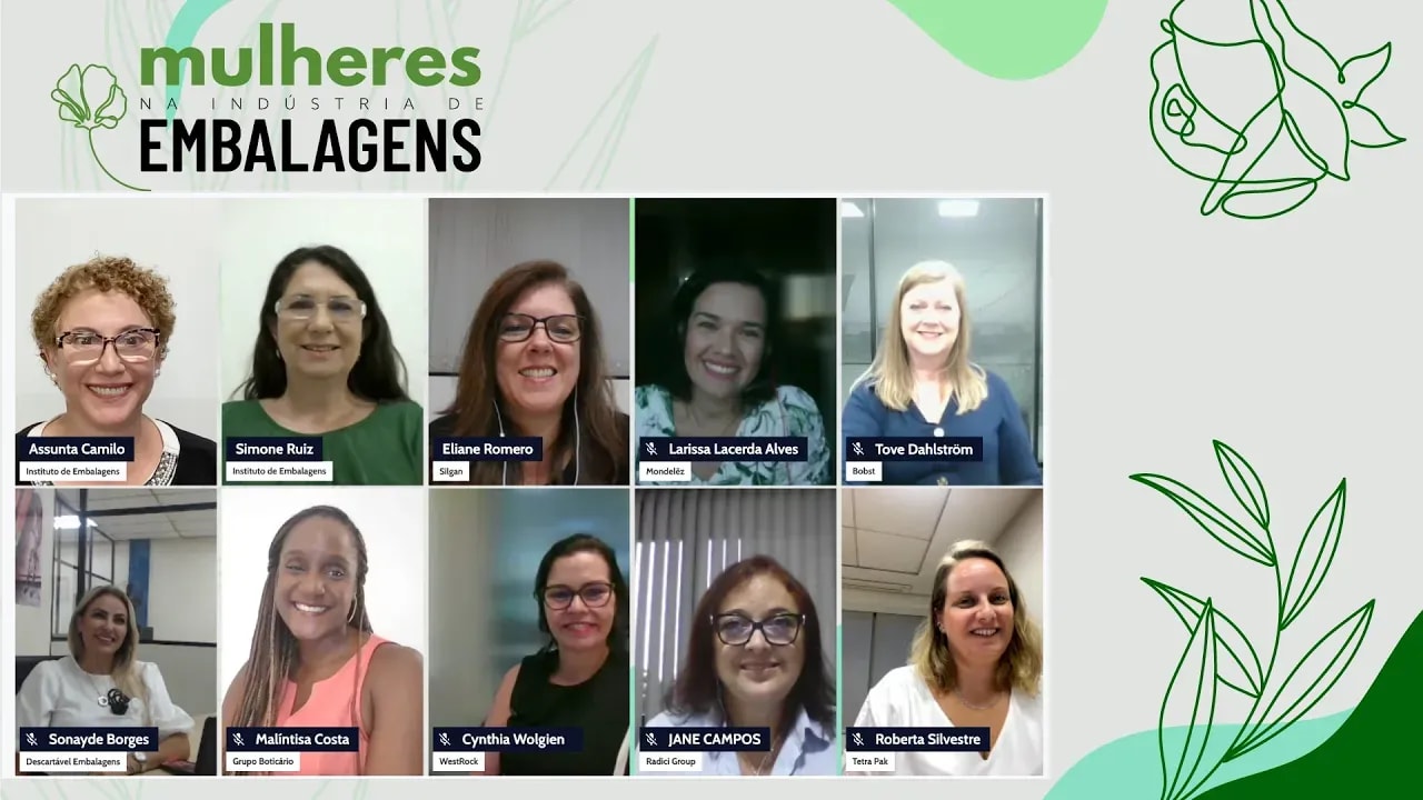 Capa do vídeo: Live – Mulheres na Indústria de Embalagens