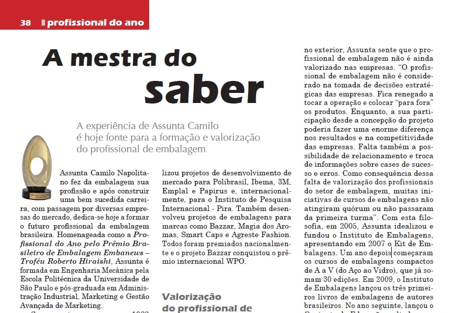 Capa: A mestra do saber