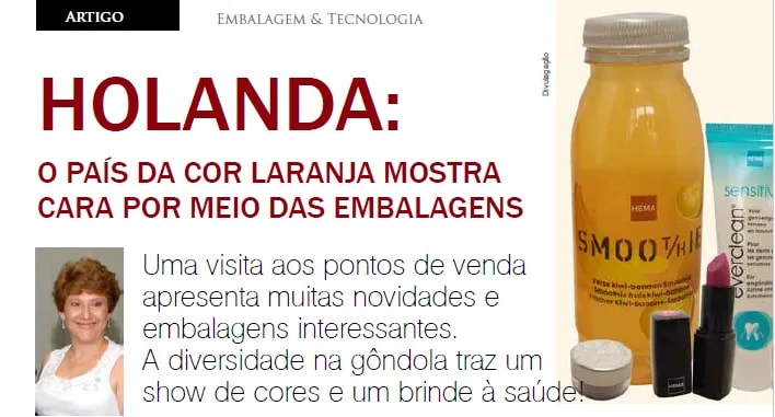 Capa: HOLANDA: O PAÍS DA COR LARANJA MOSTRA CARA POR MEIO DAS EMBALAGENS