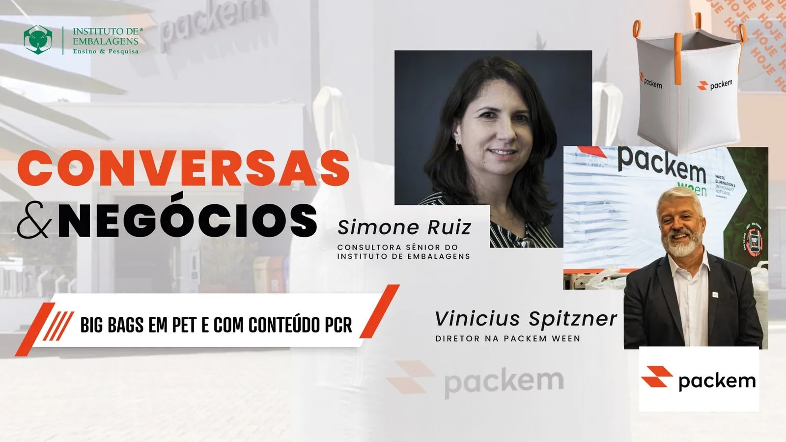 Capa do vídeo: Live – BIG BAGS em PET e com conteúdo PCR
