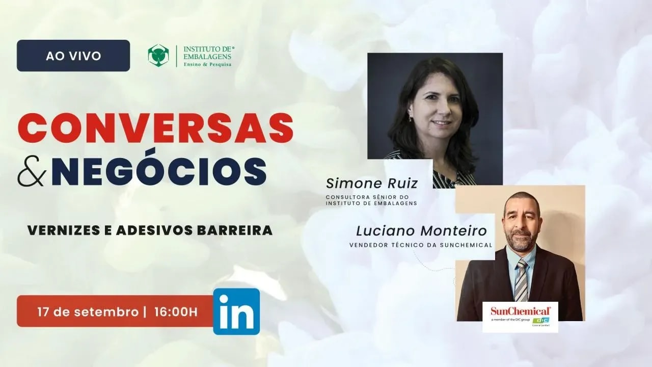 Capa do vídeo: Live: Vernizes e adesivos barreira